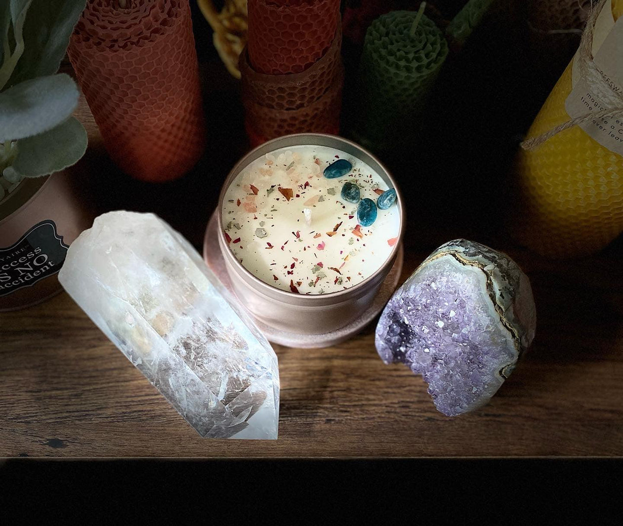How to make a Candle with Intention-Guide - Blu Lunas Shoppe