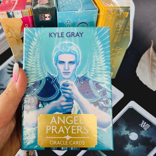 Angel Prayers Oracle Cards by Kyle Gray and Guidebook, Original from England. - Blu Lunas Shoppe