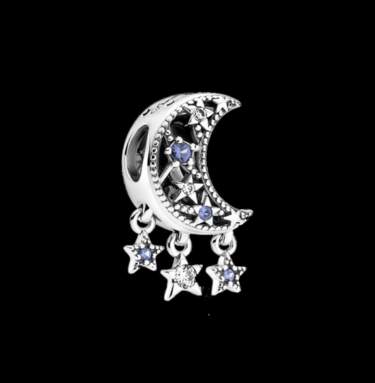 Moon Charm Necklace/Choker - Blu Lunas Shoppe