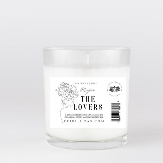 The Lovers Candle Soy Wax 10oz, zen candles - Blu Lunas Shoppe
